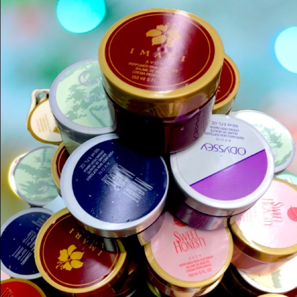 Avon skin softeners (mix pack of 5)
